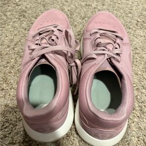 Lululemon Athletica Pink Athletic Shoes with Lace-Up Design
